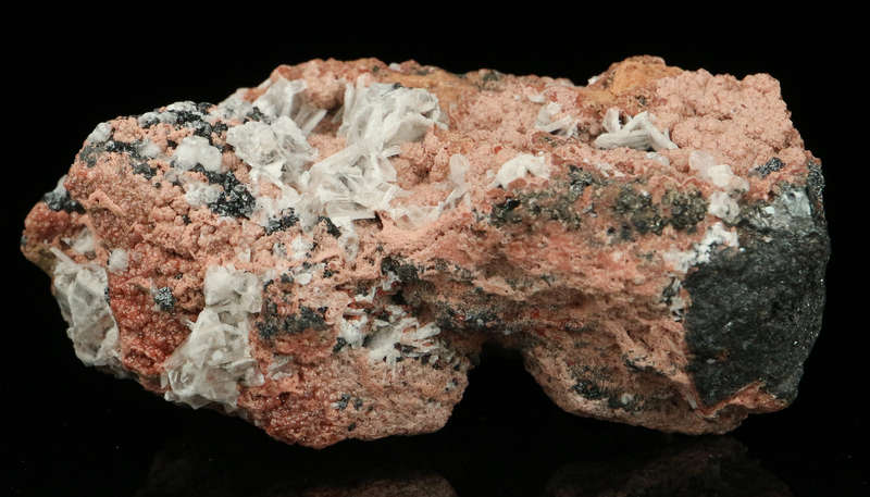 Hausmaniite and Andradite,"N'Chwaning II Mine, Kalahari Manganese Field, Northern Cape, South Africa