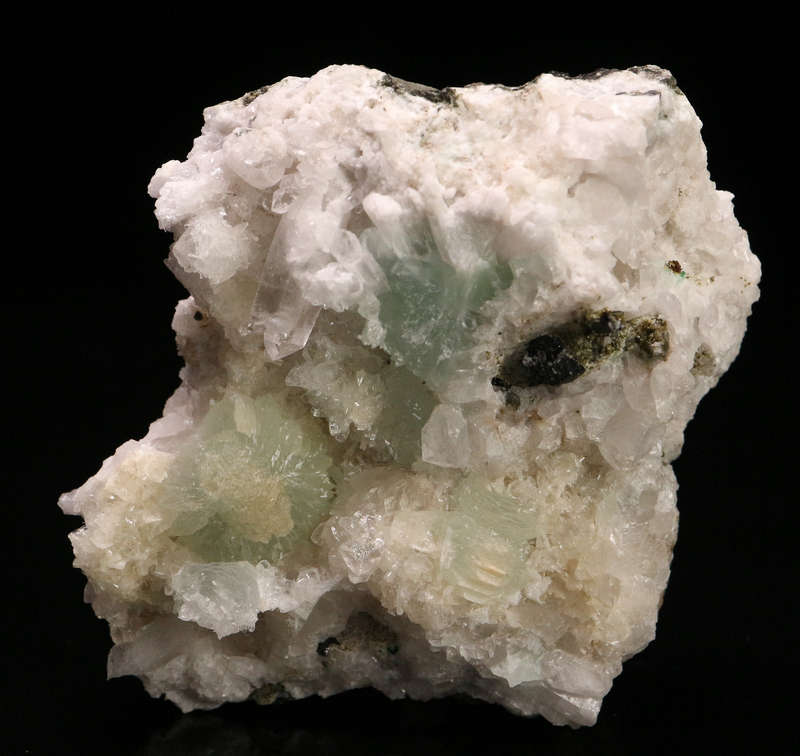 Laumontite, Prehnite on Matrix, Gobobosebberge Mnt, Namibia