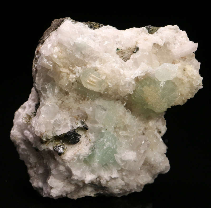 Laumontite, Prehnite on Matrix, Gobobosebberge Mnt, Namibia