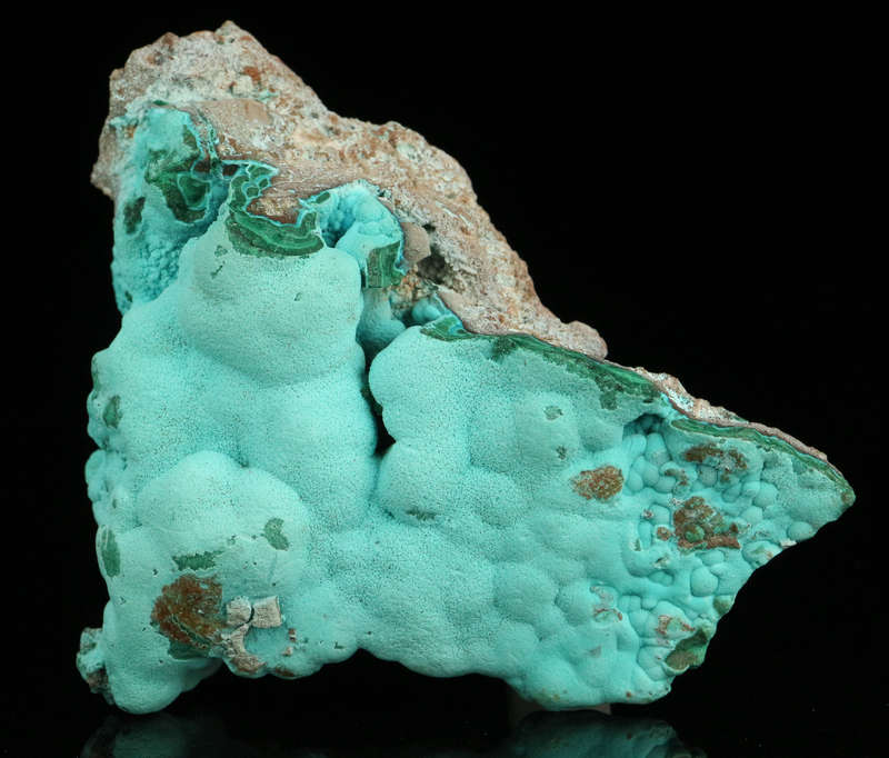 Chrysocolla Cluster, Mashamba West Mine, DRC