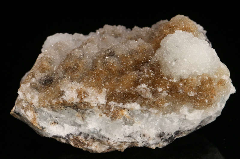 Quartz Drusy on Smithsonite, Skorpion Mine, Karas Region, Namibia