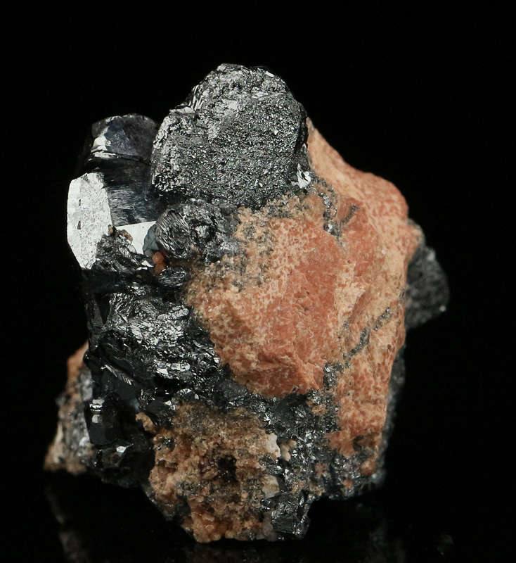 Hematite Cluster, "N'Chwaning II Mine, Kalahari Manganese Field, Northern Cape, South Africa. "