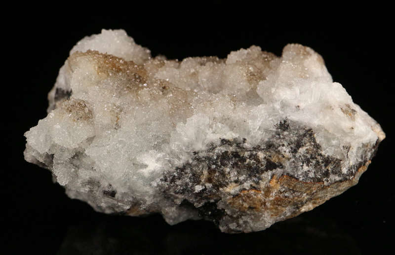Quartz Drusy on Smithsonite, Skorpion Mine, Karas Region, Namibia