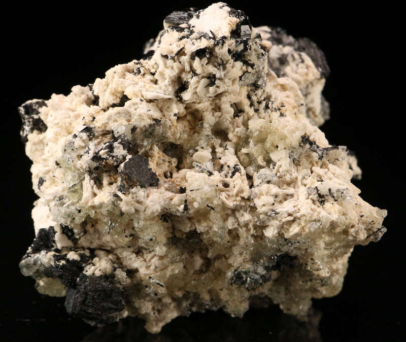 Opal-AN with Feldspar & Schorl, Erongo Mnt, Erongo Region, Namibia.