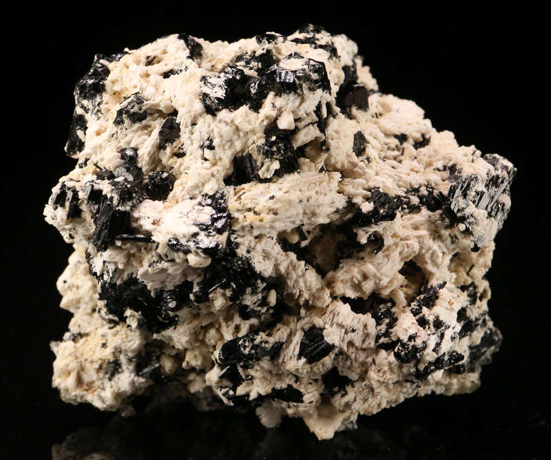 Opal-AN with Feldspar & Schorl, Erongo Mnt, Erongo Region, Namibia.