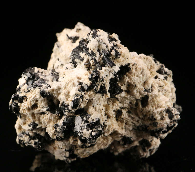 Opal-AN with Feldspar & Schorl, Erongo Mnt, Erongo Region, Namibia.
