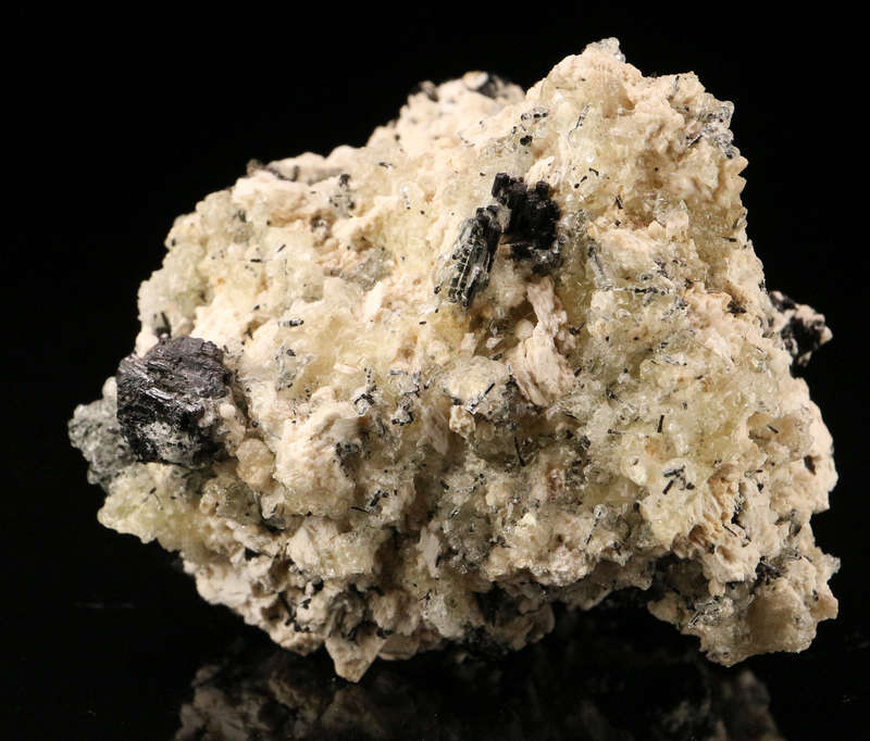 Opal-AN with Feldspar & Schorl, Erongo Mnt, Erongo Region, Namibia.