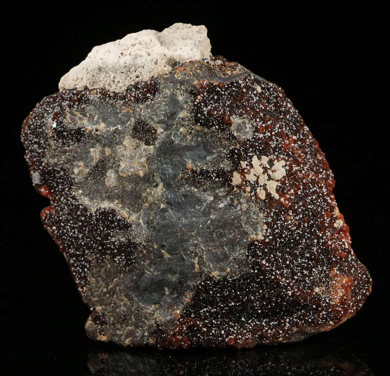 Hematite, Andradite on Matrix,"N'Chwaning II Mine, Kalahari Manganese Field, Northern Cape, South Af