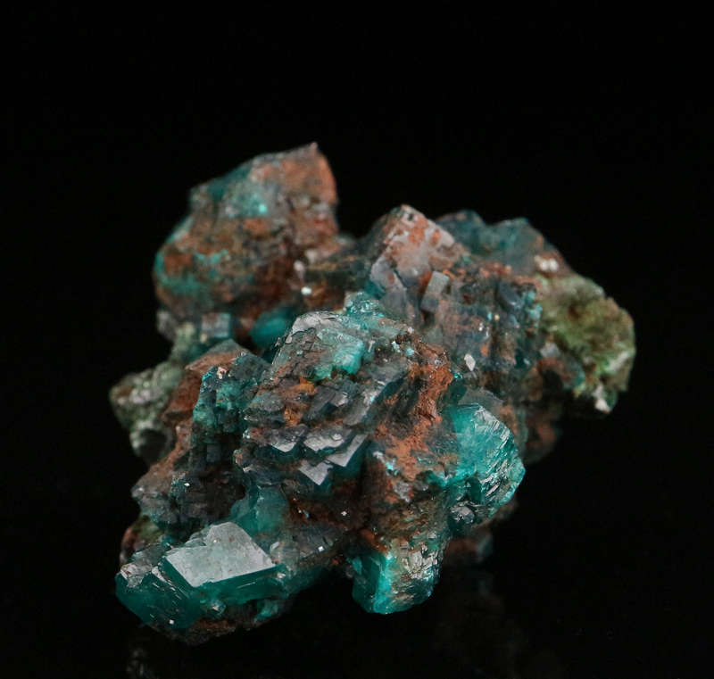 Dioptase Cluster, Tantara Mine, DRC