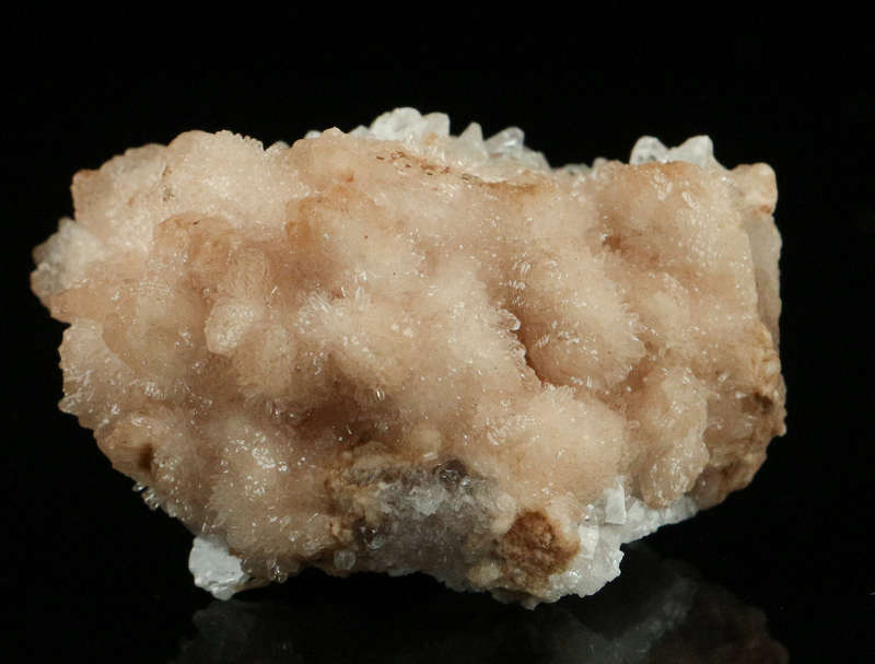 Olmiite, Calcite on Matrix,"N'Chwaning II Mine, Kalahari Manganese Field, Northern Cape, South Afric