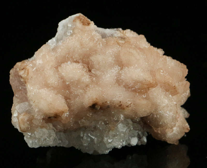 Olmiite, Calcite on Matrix,"N'Chwaning II Mine, Kalahari Manganese Field, Northern Cape, South Afric