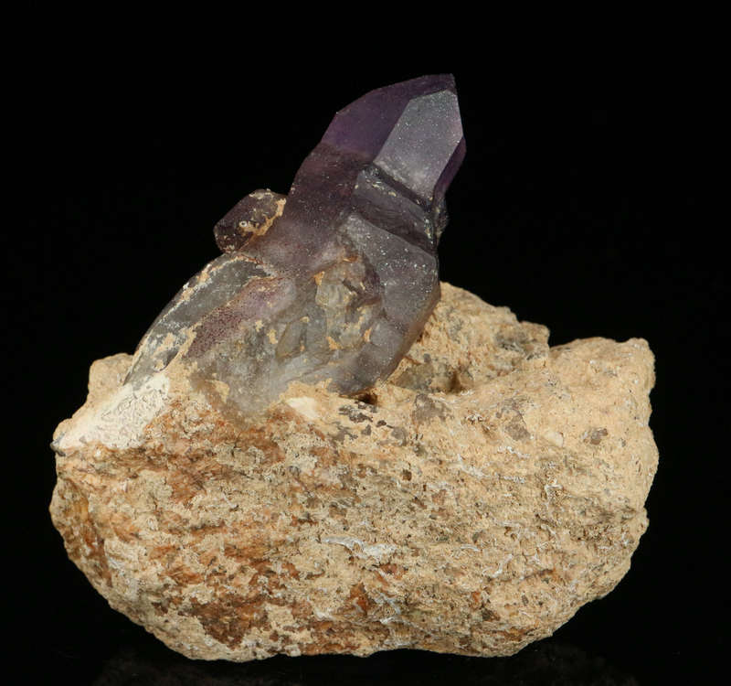 Amethyst Quartz on Matrix, Gobobosebberge Mnt, Namibia