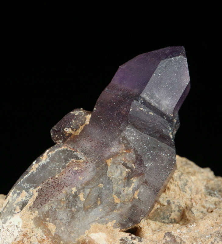 Amethyst Quartz on Matrix, Gobobosebberge Mnt, Namibia