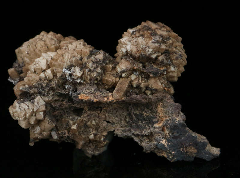 Olmiite on Matrix, "N'Chwaning II Mine, Kalahari Manganese Field, Northern Cape, South Africa. "