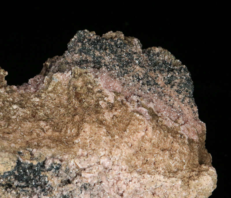 Rhodochrosite on Matrix,"N'Chwaning II Mine, Kalahari Manganese Field, Northern Cape, South Africa "
