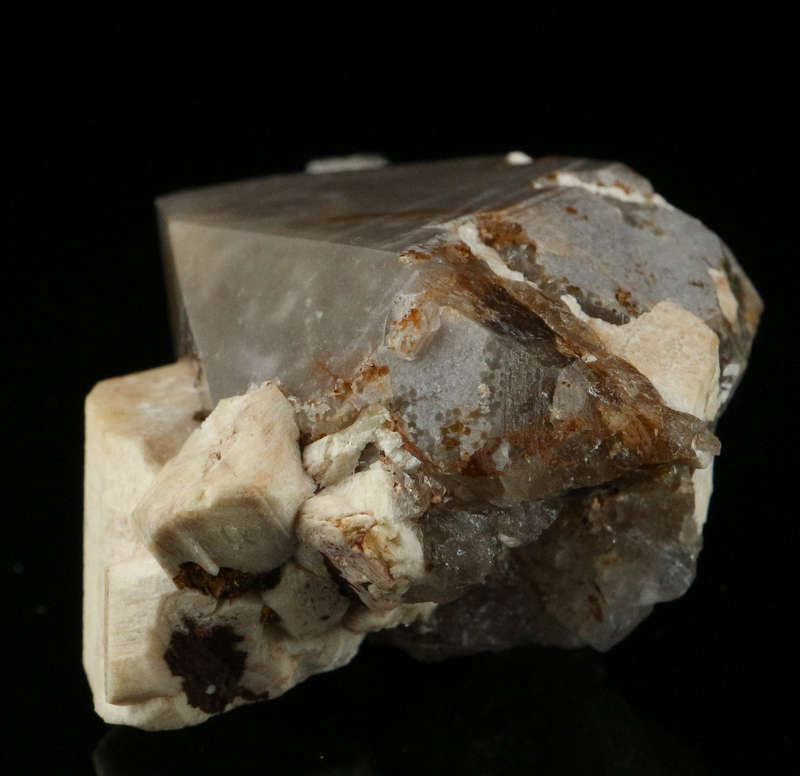 Smoky Quartz & Orthoclase, Mount Malosa, Zomba, Southern Region, Malawi