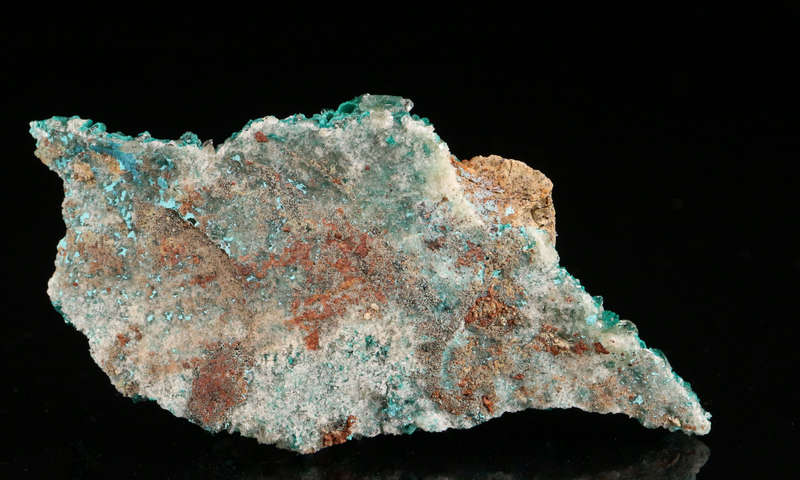 Malachite on Baryte, Shangulowé Mine, Kambove, Haut-Katanga, DR Congo