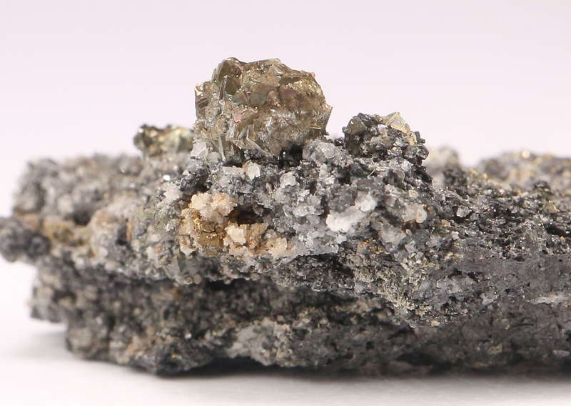Marcasite on Matrix, Rosh Pinah Mine, Namibia