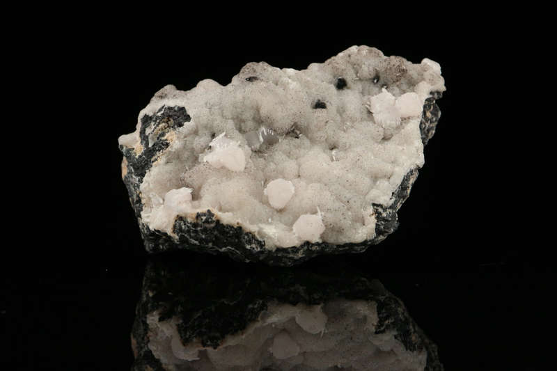 Calcite on Calcite on Matrix,"N'Chwaning II Mine, Kalahari Manganese Field, Northern Cape, South Afr