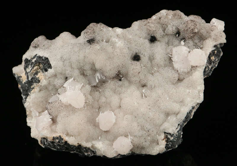 Calcite on Calcite on Matrix,"N'Chwaning II Mine, Kalahari Manganese Field, Northern Cape, South Afr