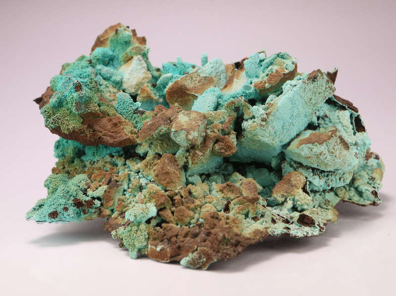Malachite after Azurite , Lupoto Mine, DR Congo
