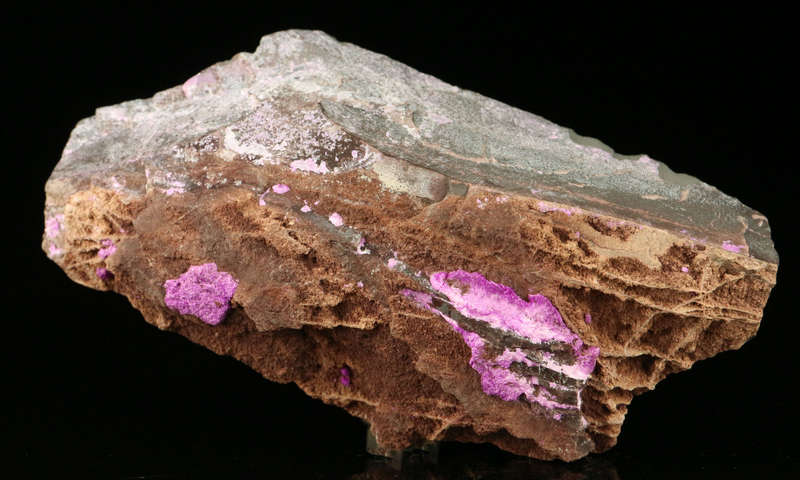Sugilite on Matrix, "N'Chwaning III Mine, Kalahari Manganese Field, Northern Cape, South Africa "