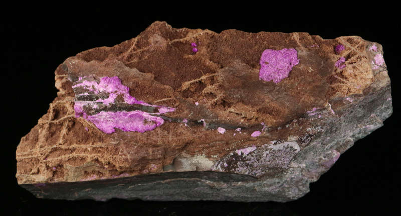 Sugilite on Matrix, "N'Chwaning III Mine, Kalahari Manganese Field, Northern Cape, South Africa "