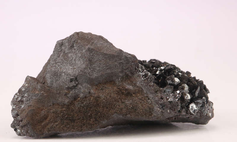 Manganite on Matrix, N'Chwaning II, Northern Cape, South Africa