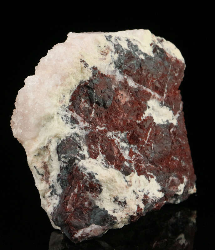 Cobaltoan Calcite on Matrix,"N'Chwaning II Mine, Kalahari Manganese Field, Northern Cape, South Afri