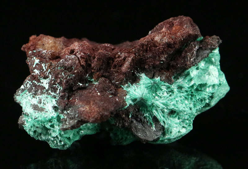 Malachite on Matrix, Skorpion Mine, Karas Region, Namibia