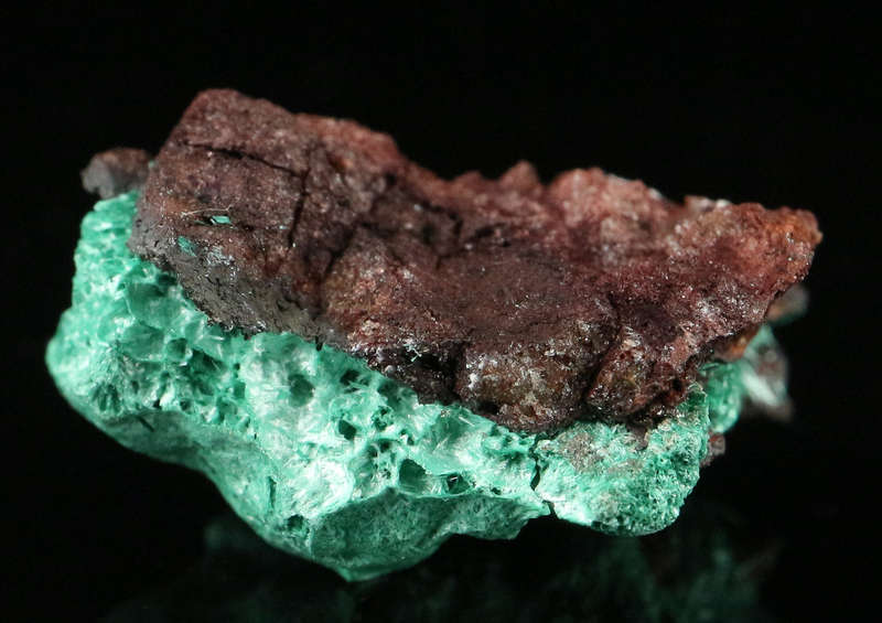 Malachite on Matrix, Skorpion Mine, Karas Region, Namibia