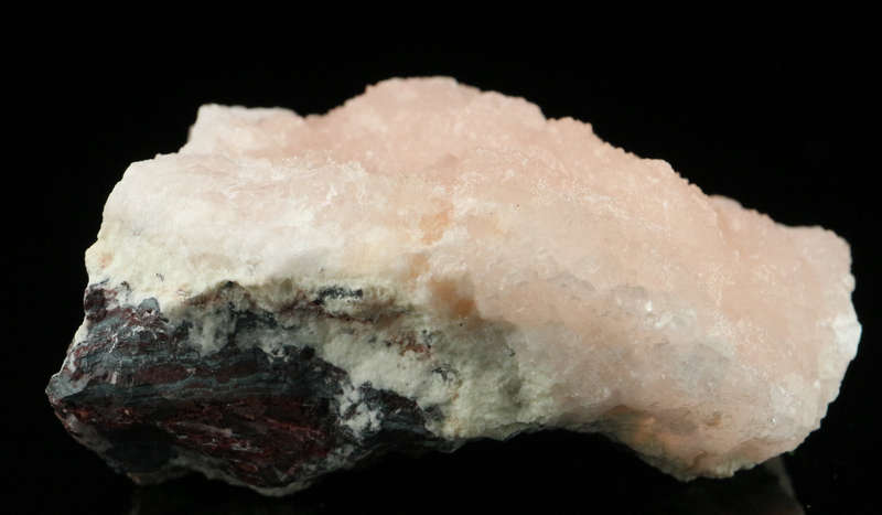 Cobaltoan Calcite on Matrix,"N'Chwaning II Mine, Kalahari Manganese Field, Northern Cape, South Afri