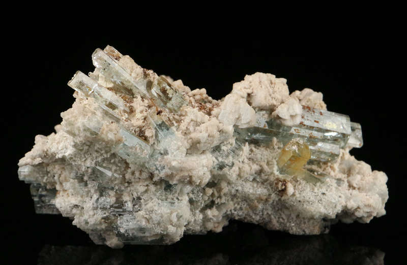 Aquamarine & Feldspar Cluster, Erongo Mnt Region, Namibia
