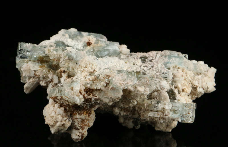 Aquamarine & Feldspar Cluster, Erongo Mnt Region, Namibia