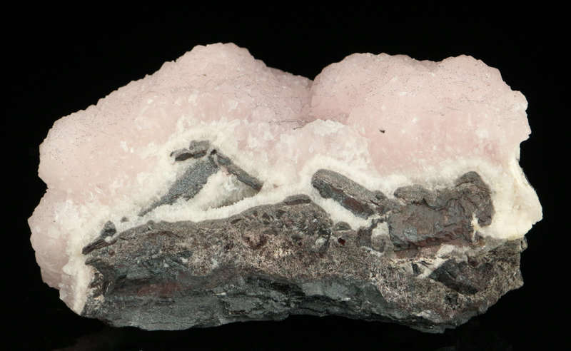 Manganoan Calcite on Matrix, "N'Chwaning II Mine,Kalahari Manganese Field, Northern Cape, South Afri