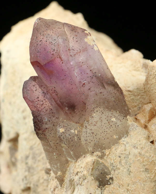Amethyst Quartz on Matrix, Gobobosebberge Mnt, Namibia
