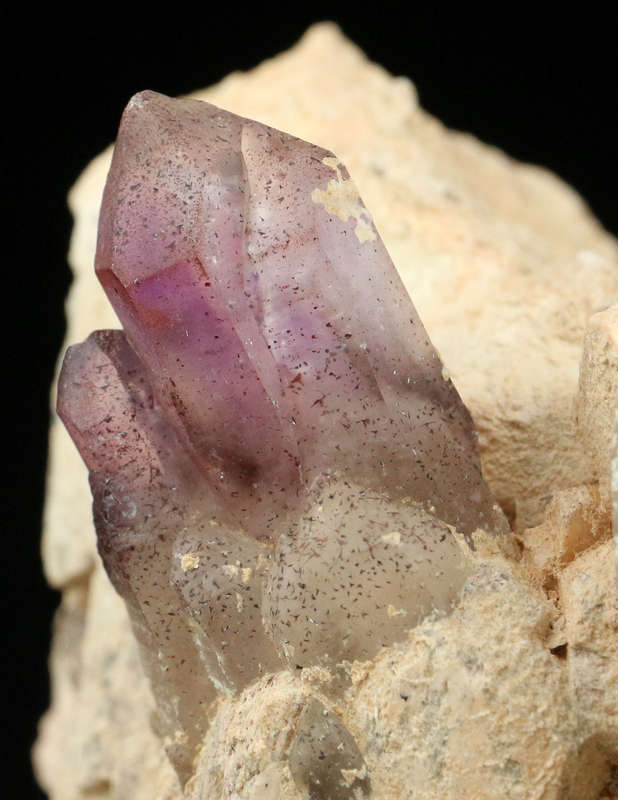 Amethyst Quartz on Matrix, Gobobosebberge Mnt, Namibia