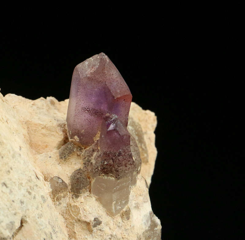 Amethyst Quartz on Matrix, Gobobosebberge Mnt, Namibia