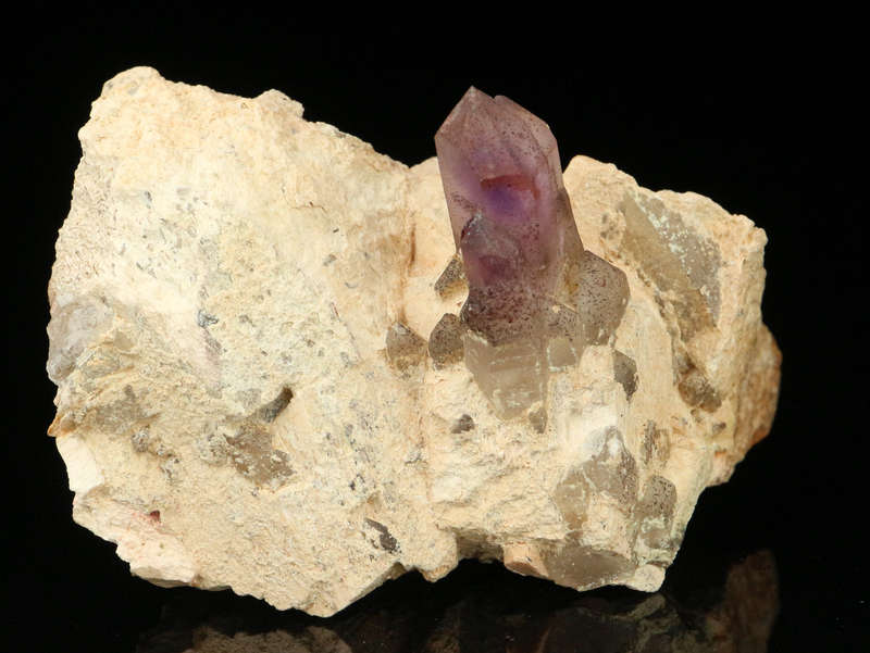 Amethyst Quartz on Matrix, Gobobosebberge Mnt, Namibia