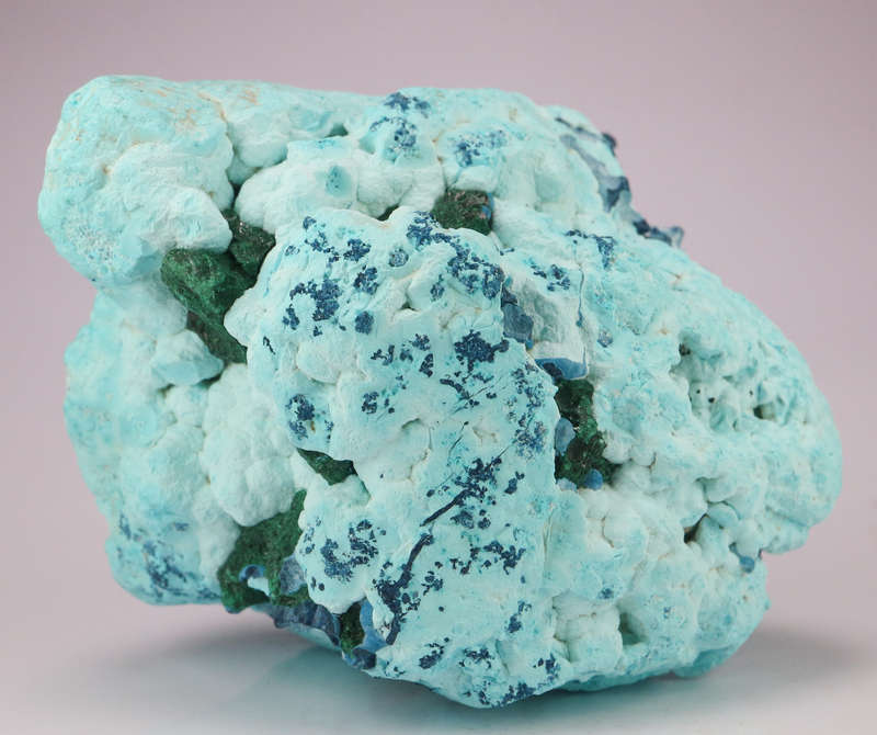 Chrysocolla and Plancheite, Mashamba West Mine, DRC