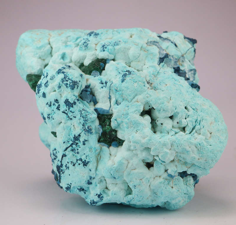 Chrysocolla and Plancheite, Mashamba West Mine, DRC