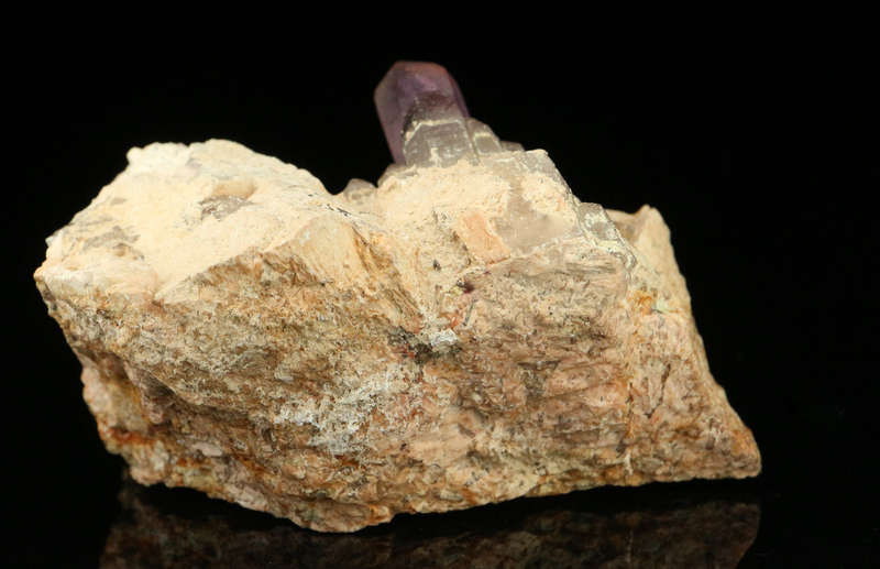 Amethyst Quartz on Matrix, Gobobosebberge Mnt, Namibia