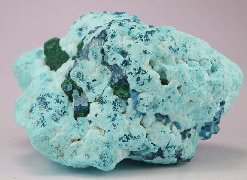Chrysocolla and Plancheite, Mashamba West Mine, DRC