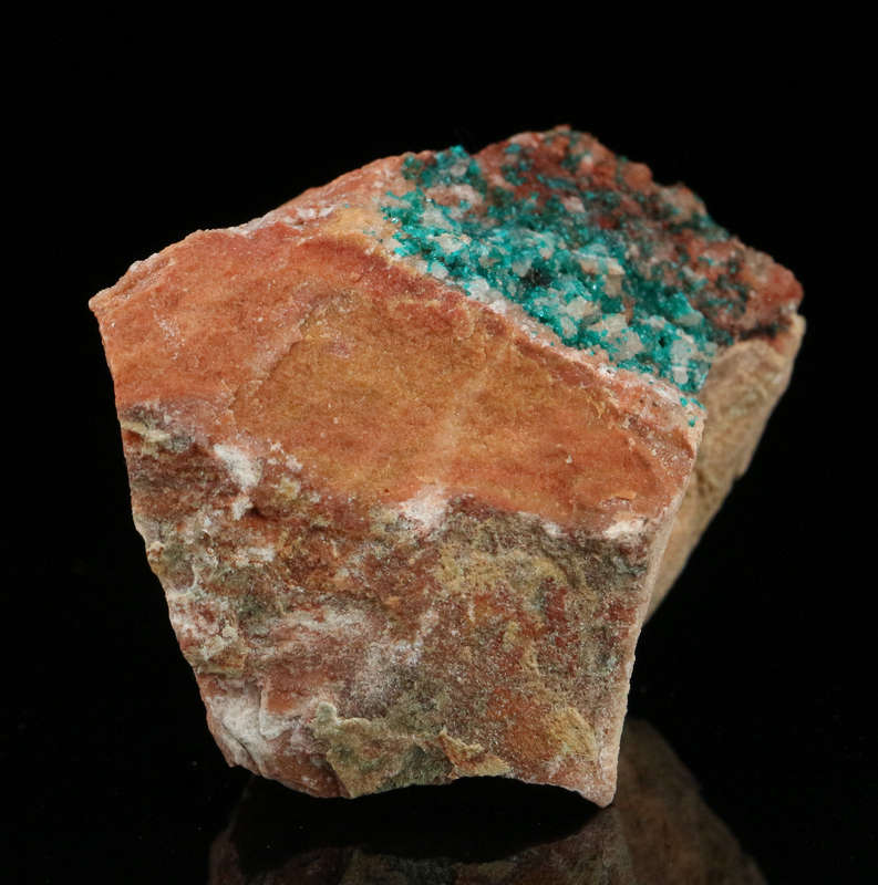 Dioptase on Matrix, Kaokoveld Region, Namibia