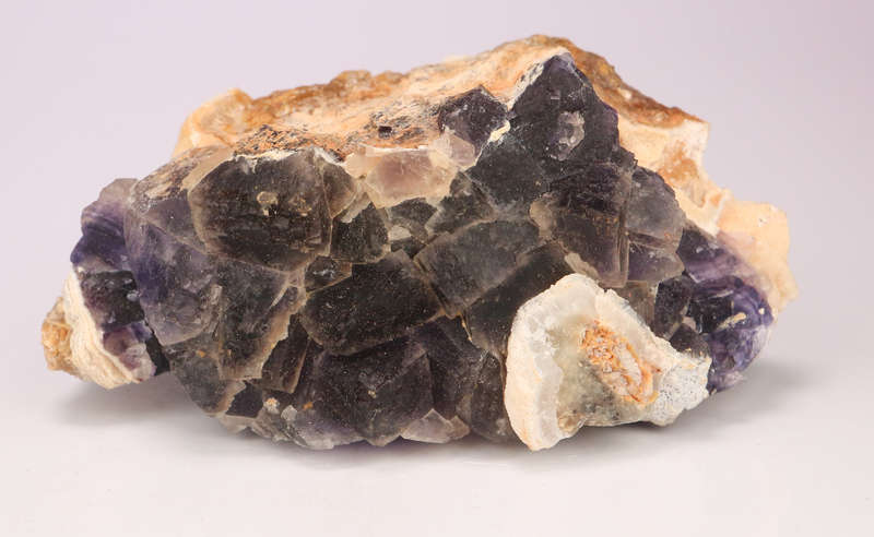 Fluorite on Matrix, Orange River Area, Karas Region, Namibia