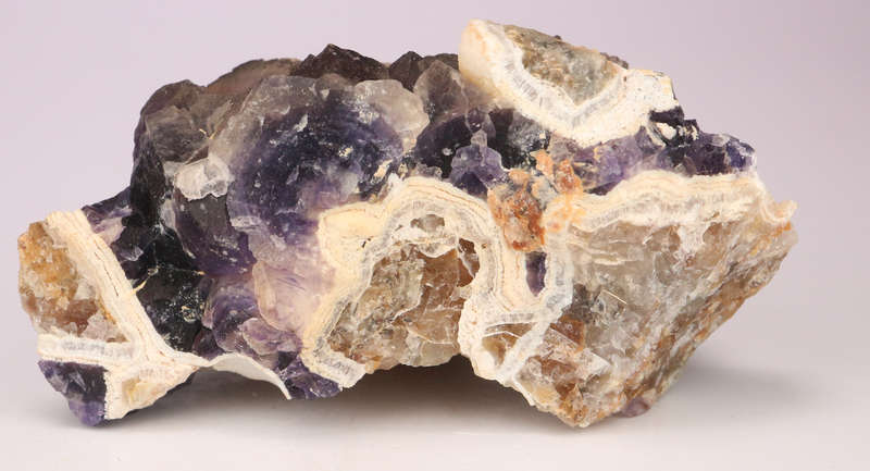 Fluorite on Matrix, Orange River Area, Karas Region, Namibia