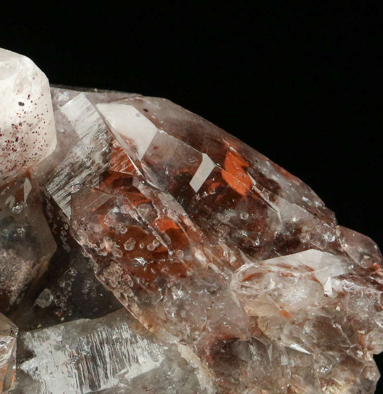 Red Hematite incl Quartz, Orange River Area, Northern Cape, South Africa