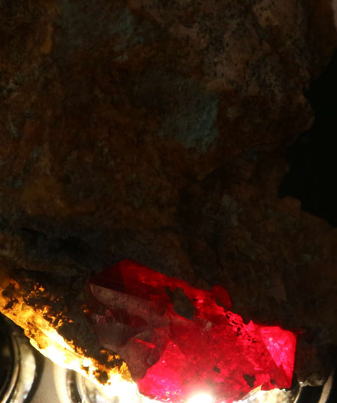 Cuprite on Matrix, Mashamba West Mine, DRC