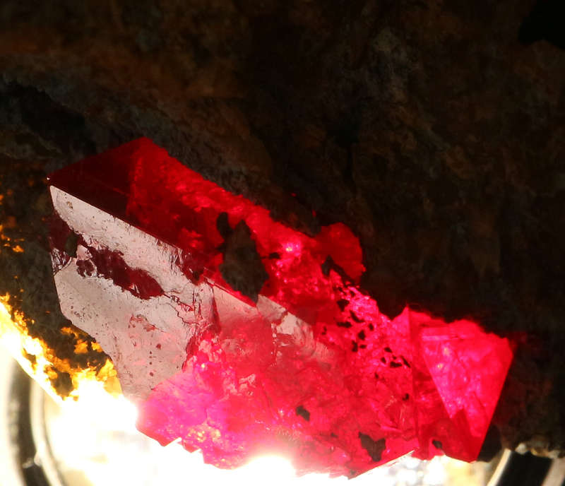 Cuprite on Matrix, Mashamba West Mine, DRC