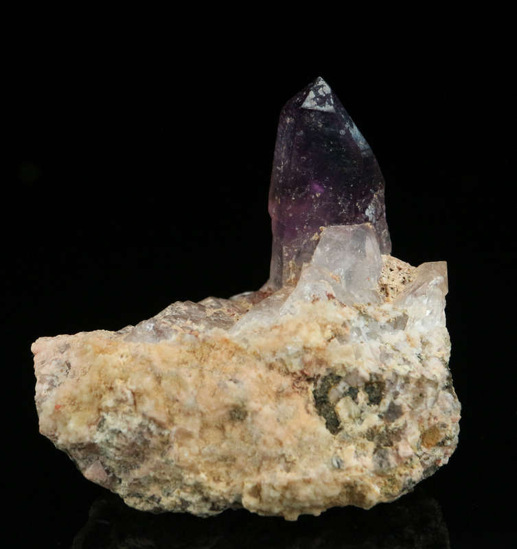 Amethyst Quartz on Matrix, Gobobosebberge Mnt, Namibia